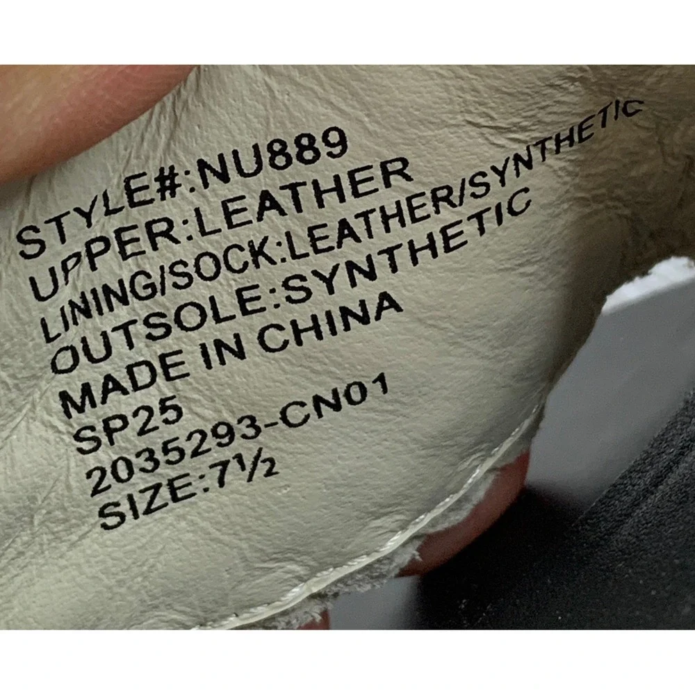 Madewell The Kiera Women's Sandals Woven Slide Cream Black Leather 7.5 Shoes - Picture 6 of 10